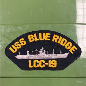 USS Blue Ridge LCC-19 Embroidered Patch